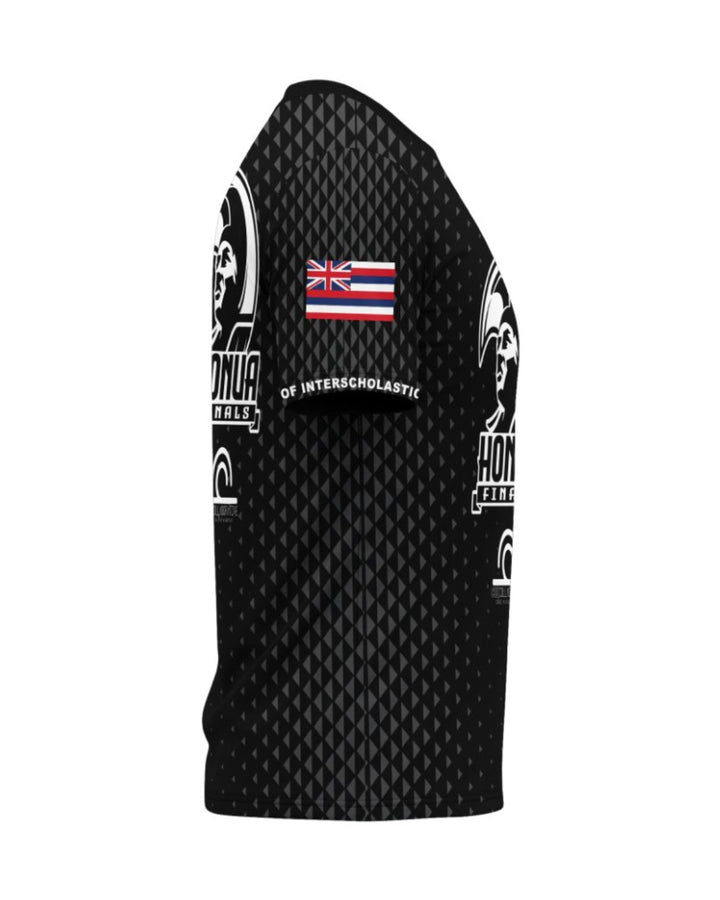 Honua Finals Replica Jersey Short Sleve Shirt - Black