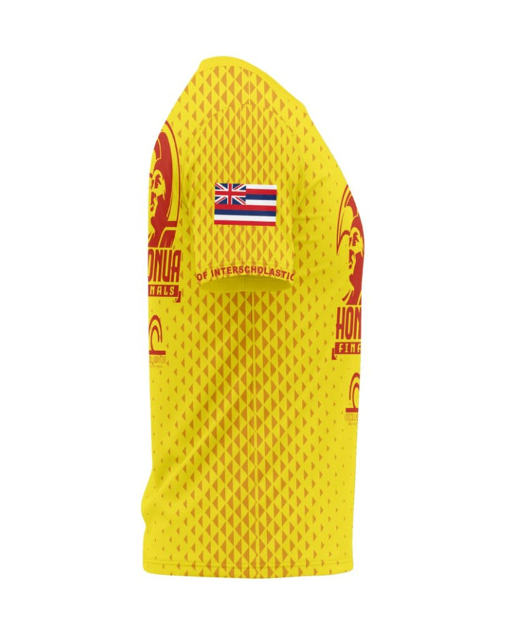 Honua Finals Replica Jersey Short Sleve Shirt - Yellow