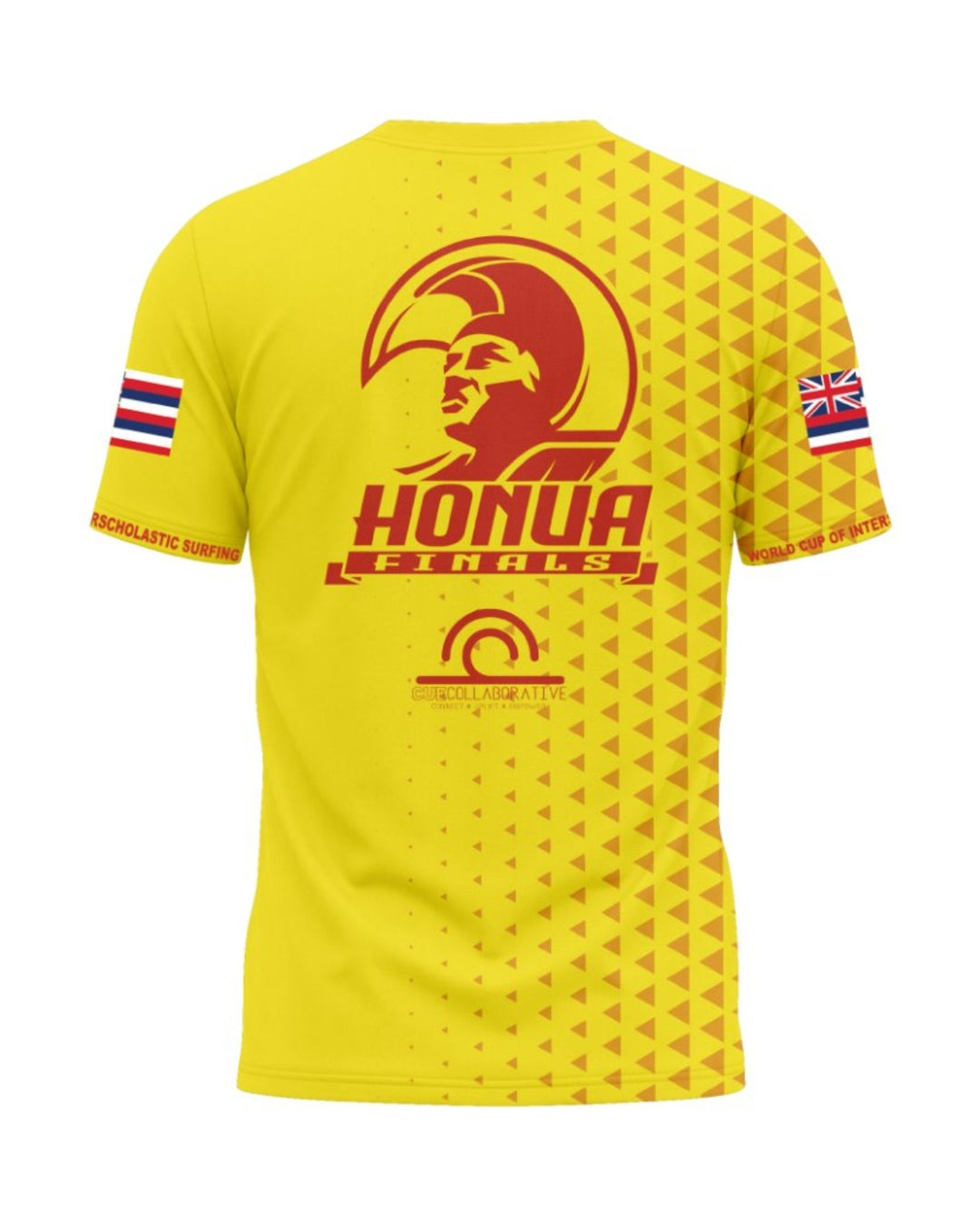 Honua Finals Replica Jersey Short Sleve Shirt - Yellow
