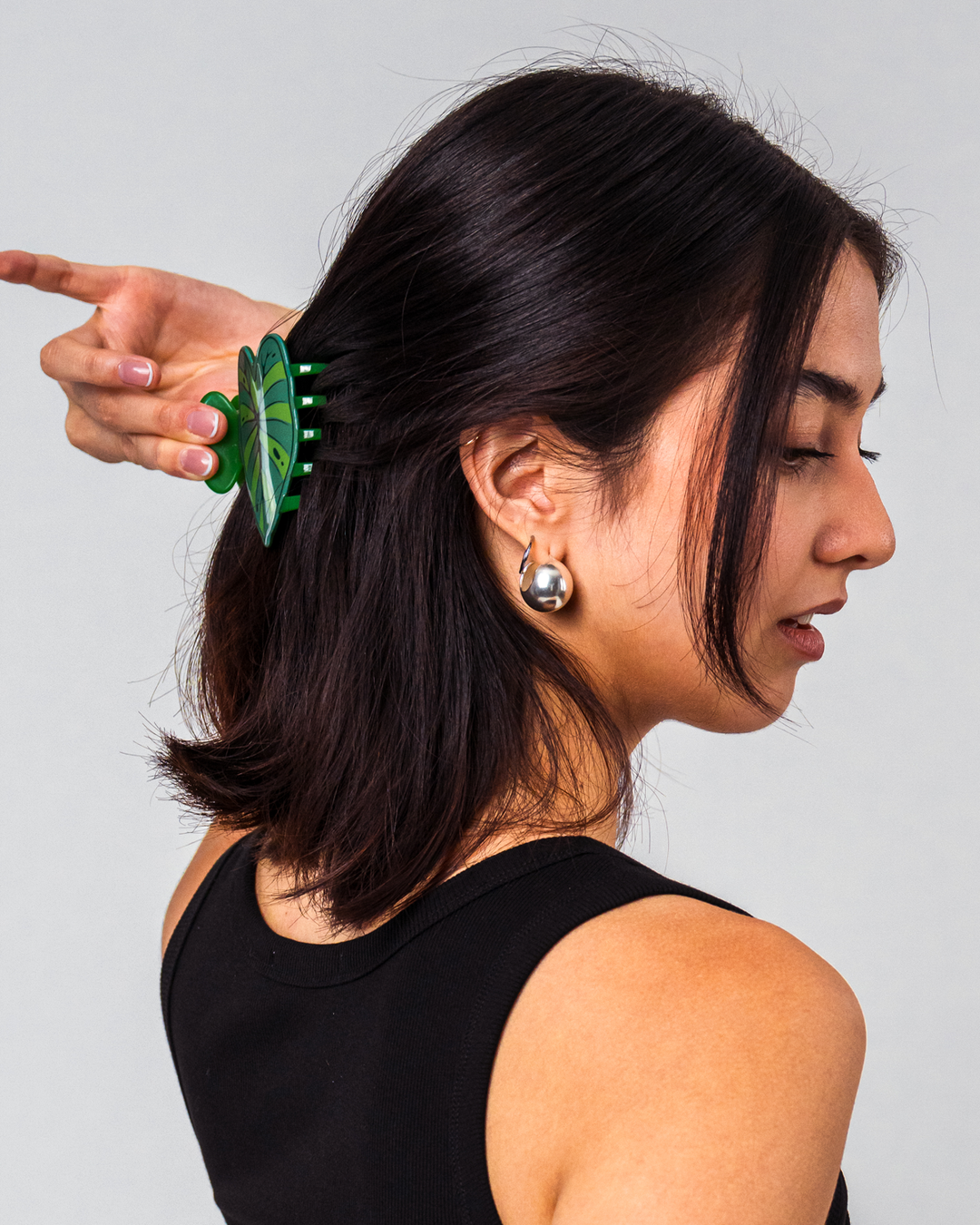 Kalo Hair Clip - Green Kalo Lau
