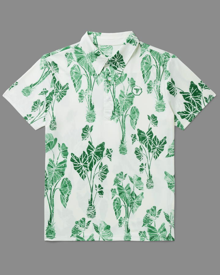 Akamai Polo Shirt - Off-white Kalo Kapala