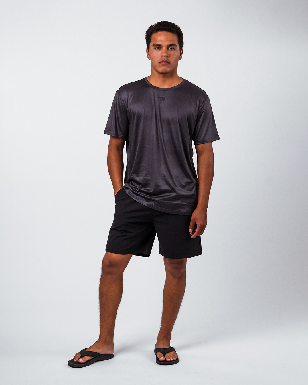 Mana Short Sleeve Shirt - Charcoal