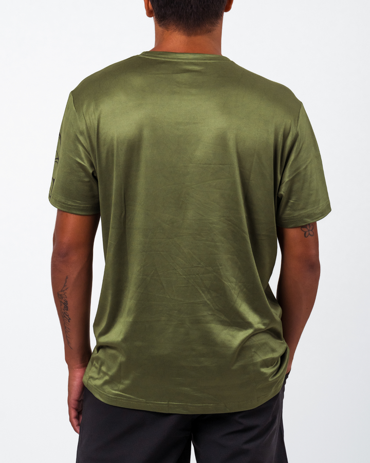 Mana Short Sleeve Shirt - Green Kalo Lau