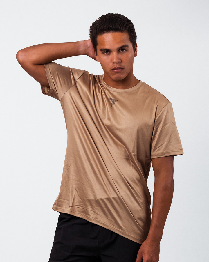 Mana Short Sleeve Shirt - Tan