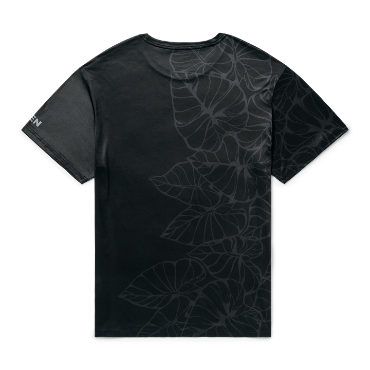 Mana Short Sleeve Shirt - Charcoal Kalo Lau