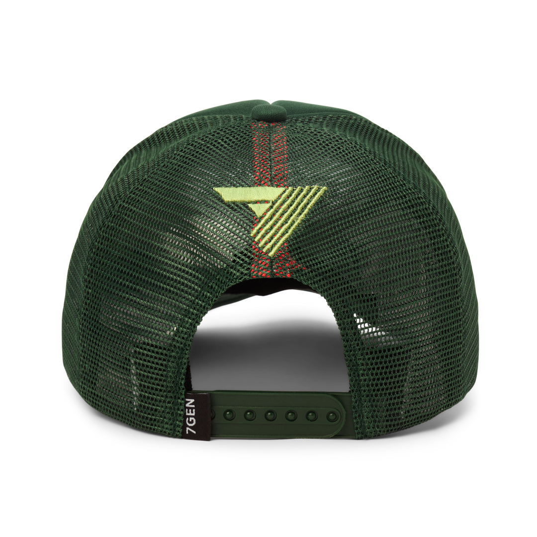 Kalo Quilt Trucker Hat - Green