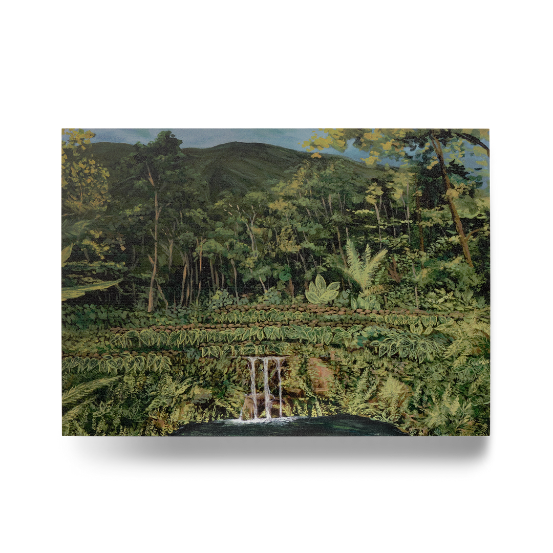 Metal Art print - "Ahupua&