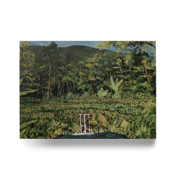 Metal Art print - "Ahupua&