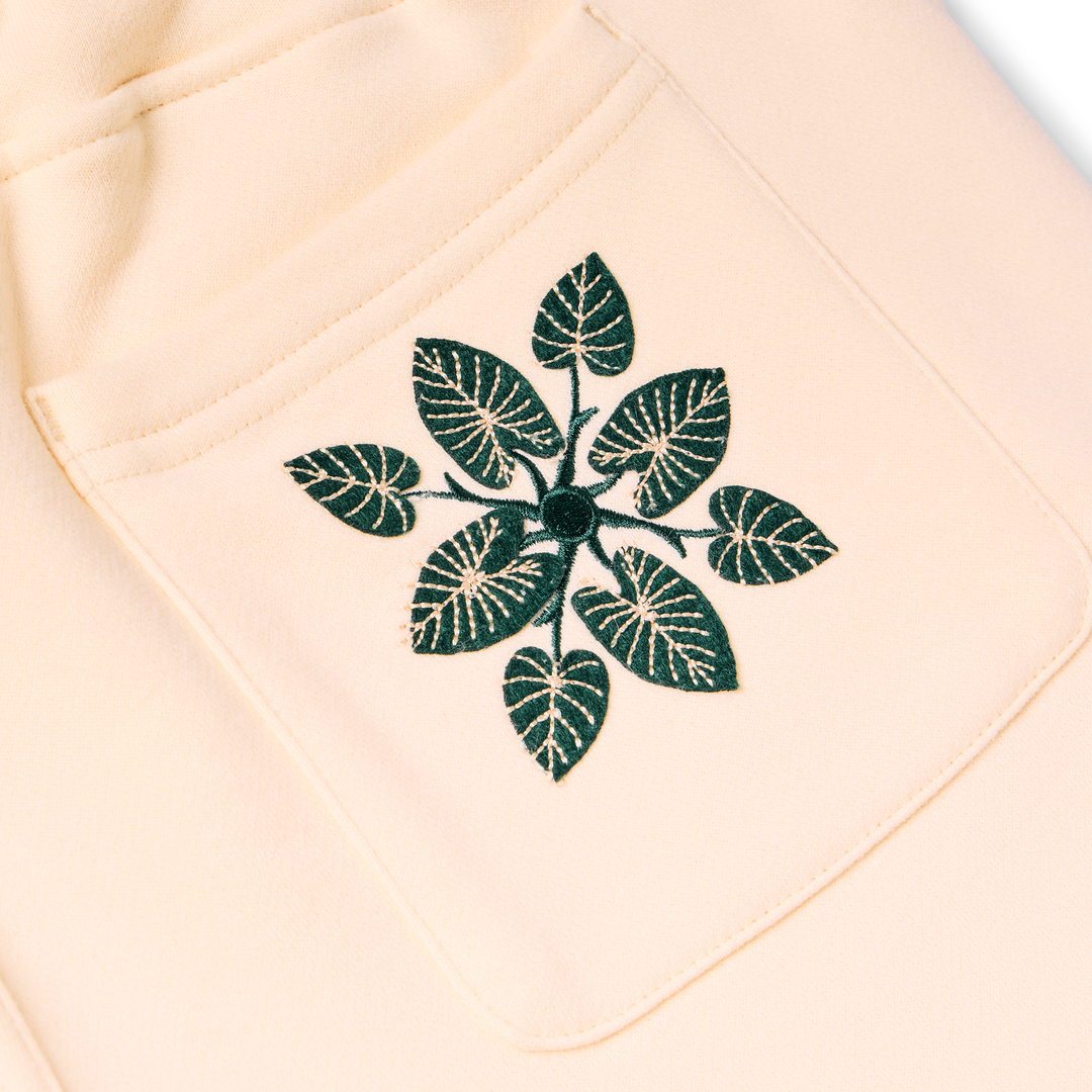 Kalo Quilt Anuhea Sweatpants - Cream