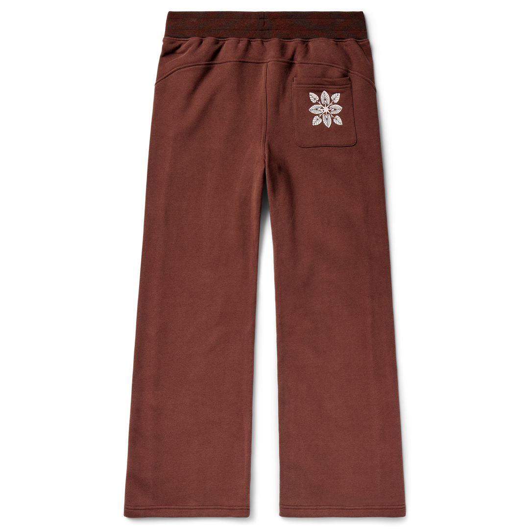 Kalo Quilt Anuhea Sweatpants - Brown