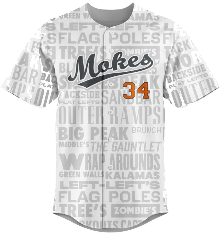 MOKES Jersey "Breaks" - White