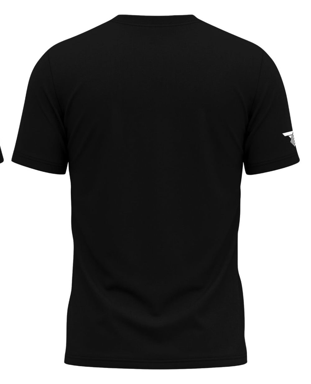 Floral Pocket Tee - Black - back