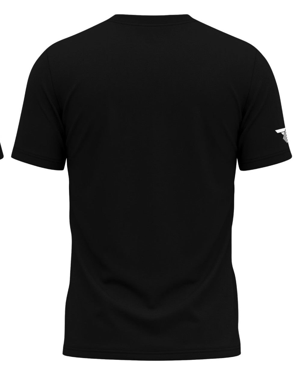 Floral Pocket Tee - Black - back