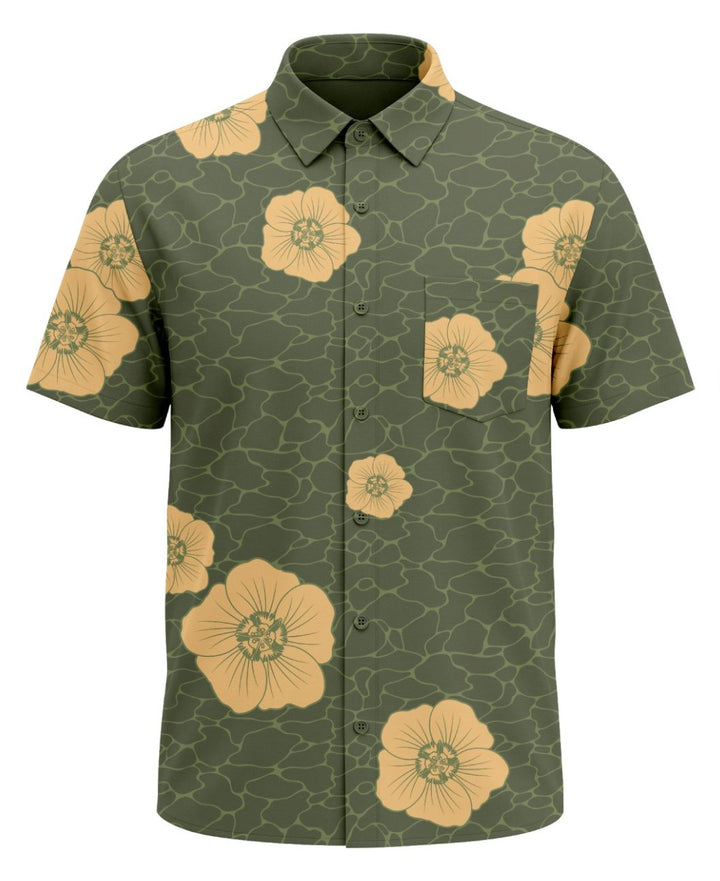 polo_textured_green front